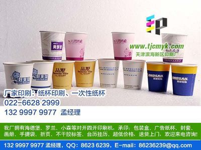 天津港保稅區(qū)紙杯印刷 專業(yè)廣告定制解決方案